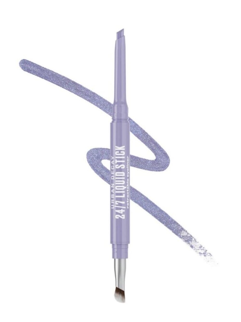 24/7 Liquid Stick Retractable Waterproof Eyeliner + Brush, Denim Wash,New